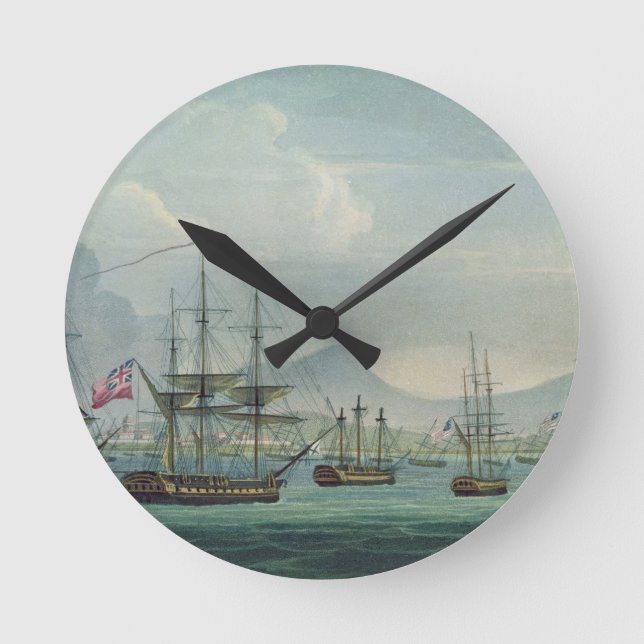 Capture of the Maria Riggersbergen on October 18th Round Clock (Front)
