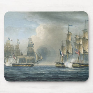 Capture of the Pomone by HMS Arethusa off Cuba in Mouse Pad