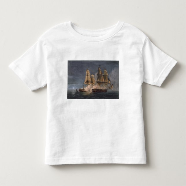 Capture of the Thetis by HMS Amethyst, 10th Novemb Toddler T-Shirt (Front)