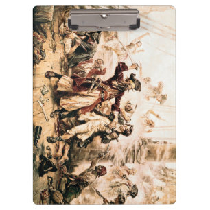 Capture, Pirate Blackbeard, Queen Anne's Revenge Clipboard
