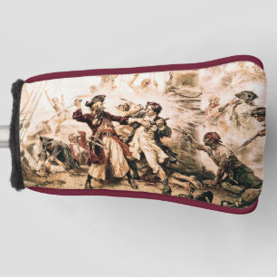 Capture, Pirate Blackbeard, Queen Anne's Revenge Golf Head Cover