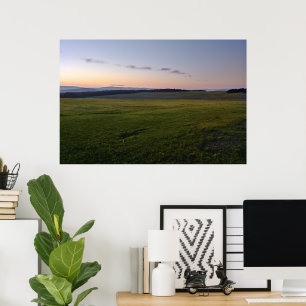 Capture the calm of day's end. poster