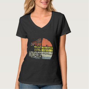 Capture The Moments Camera Photographer Photograph T-Shirt