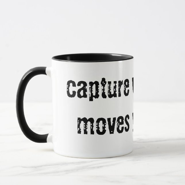 Capture What Moves You Mug (Left)