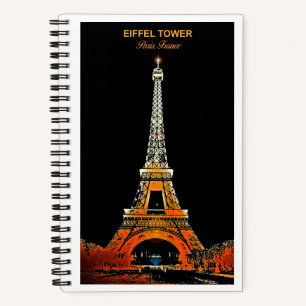 Capture Your Memories: Eiffel Tower Travel Notebook