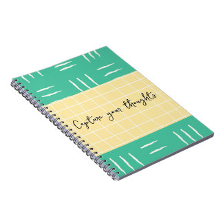 Capture your thoughts notebook