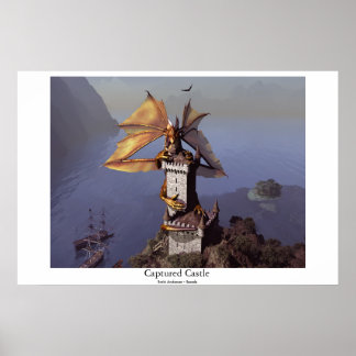 Captured Castle Poster