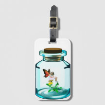 Captured Fairy Luggage Tag