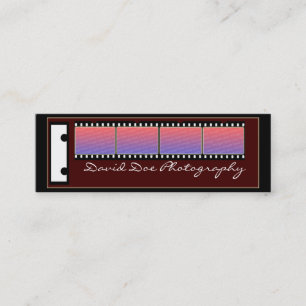 captured image mini business card