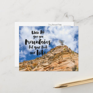 Capturing Nature's Grandeur Postcard