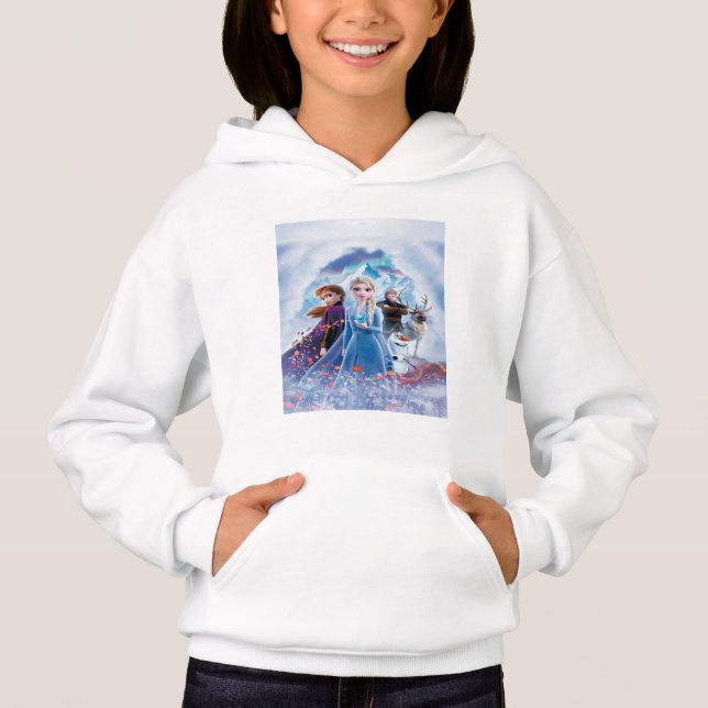 capuche for girl animation frozen (Front)