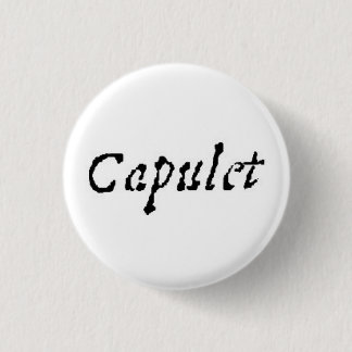 Capulet 3 Cm Round Badge