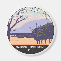 Capulin Volcano National Monument New Mexico Retro