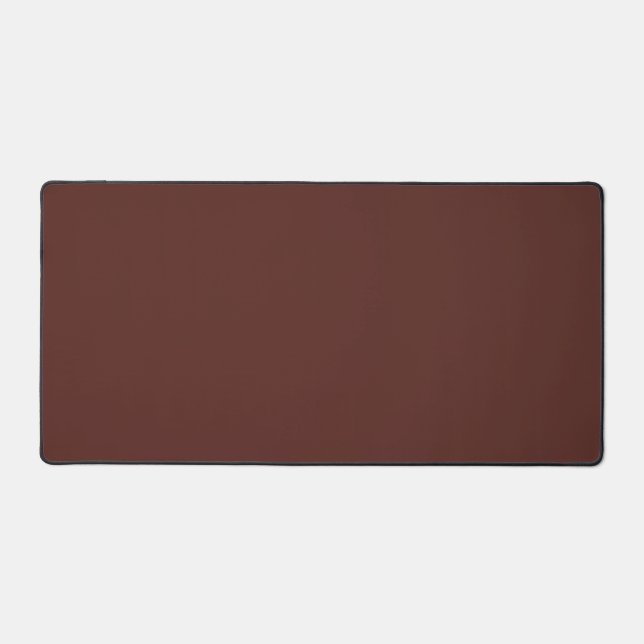 Caput mortuum (solid colour)  desk mat (Front)