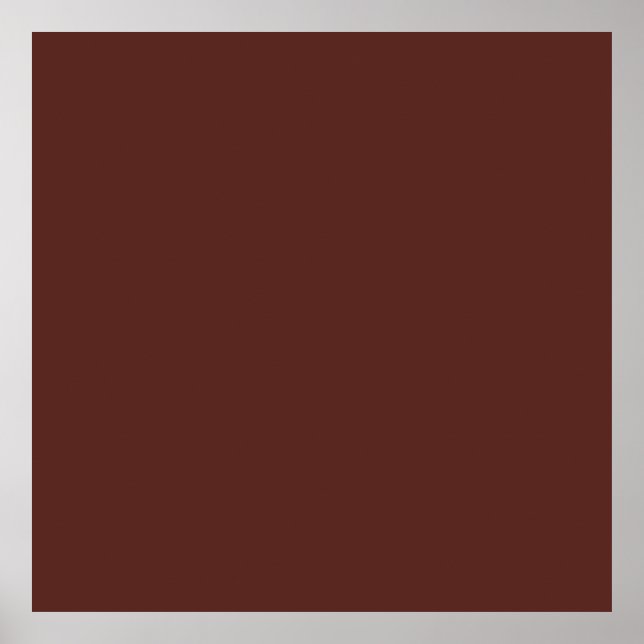 Caput mortuum (solid colour)  poster (Front)