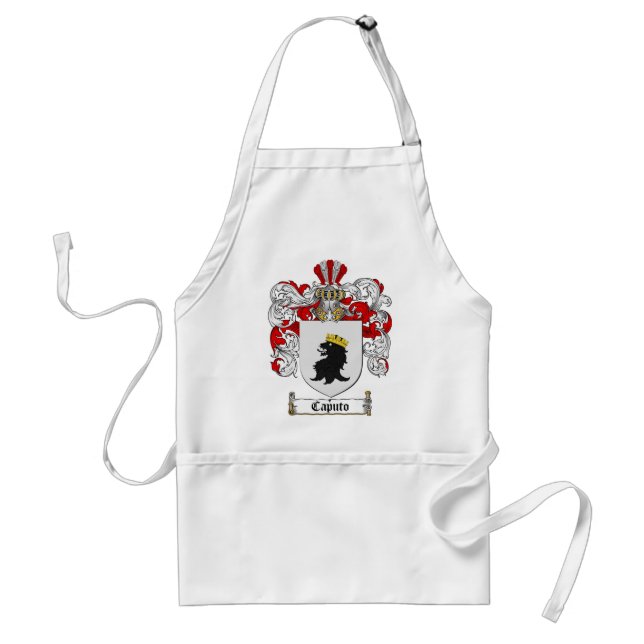 CAPUTO FAMILY CREST -  CAPUTO COAT OF ARMS STANDARD APRON (Front)