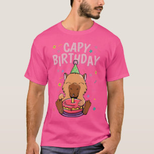 Capy Birthday Capybara T-Shirt