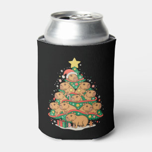 Capy Christmas Capybara Xmas Tree Holiday Season Can Cooler