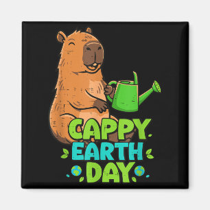 Capy earth day capybara earth day cute rodent wome magnet