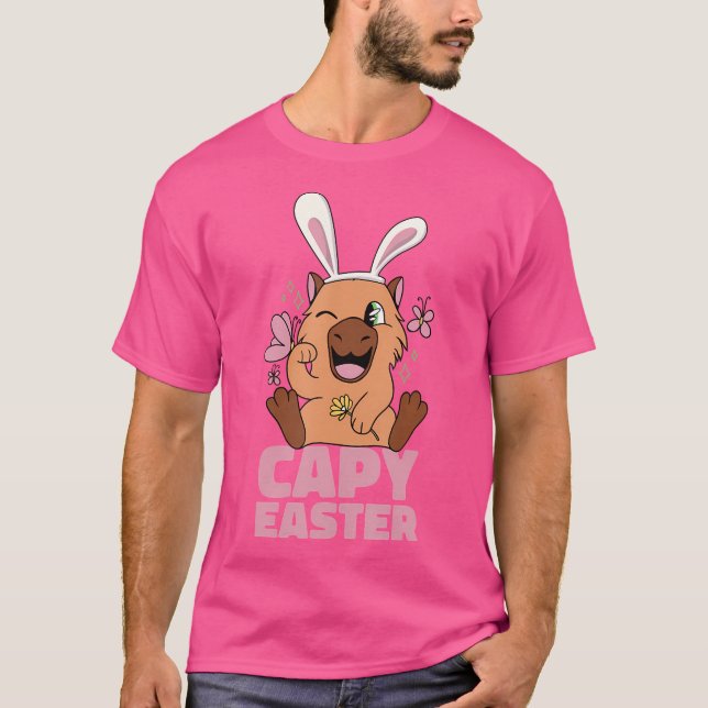 Capy Easter Capybara T-Shirt (Front)