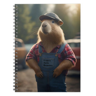 Capy The Mechanic Auto Repairs,  Notebook