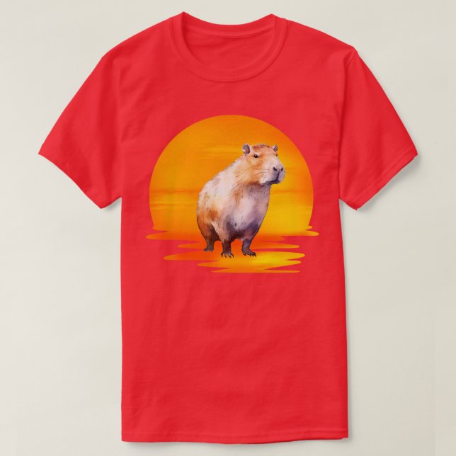 Capybara 9 T-Shirt (Design Front)