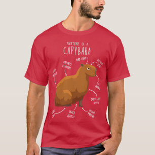 Capybara Anatomy 1 T-Shirt