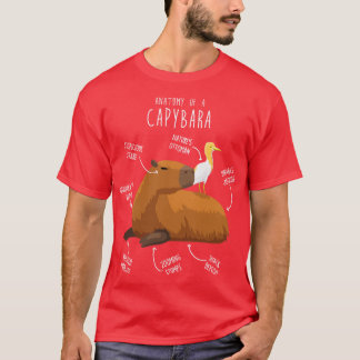 Capybara Anatomy 2 T-Shirt