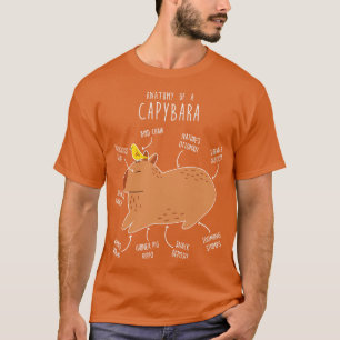 Capybara Anatomy 4 T-Shirt
