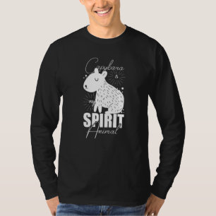 Capybara Animal Funny Cute Lesser Rodent Swimming T-Shirt