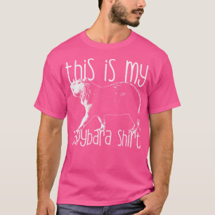 Capybara Animal This Is My Capybara T-Shirt