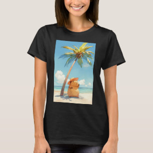 Capybara At The Tropics T-Shirt
