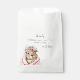 Capybara Baby Shower • Wildflower Favour Bags