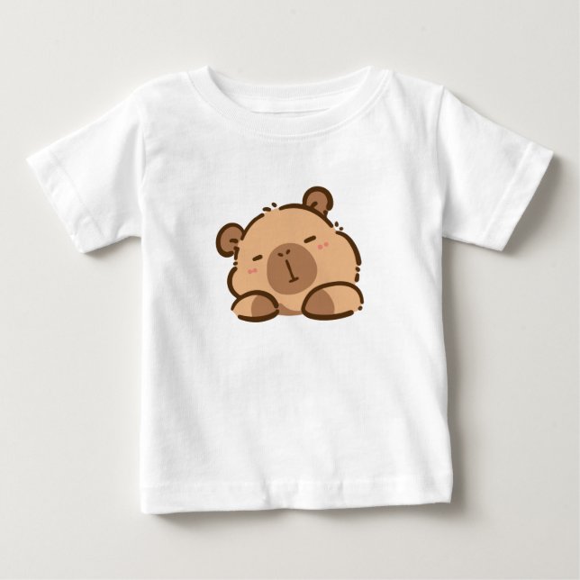 Capybara Baby T-Shirt (Front)