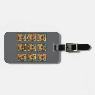 Capybara Calm Crew Luggage Tag
