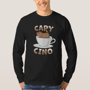 Capybara Cappuccino  Cute Capy Cino Cup Coffee Mug T-Shirt