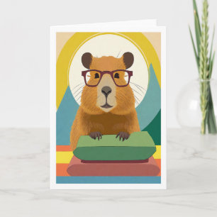 Capybara Card