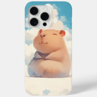 Capybara Chilling on a Cloud