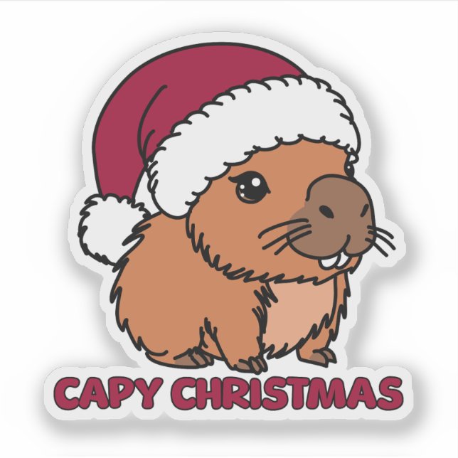 Capybara Christmas (Front)