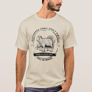 Capybara Class Warriors T-Shirt