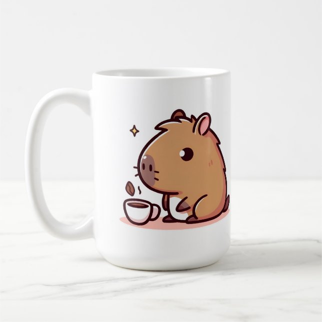Capybara coffee lover mug (Left)