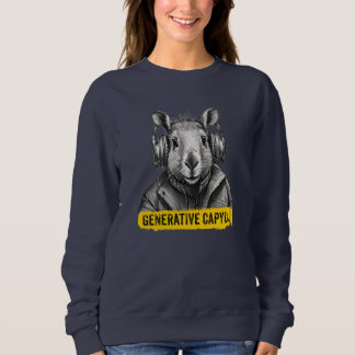 Capybara cool fun T-shirt Sweatshirt
