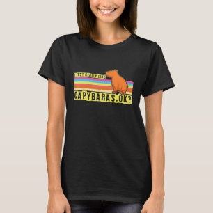 Capybara  Cute Capybaras Rodent Animal Capybara T-Shirt