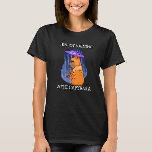 Capybara Cute Pet Animal Rodent Mammal Wildlife T-Shirt