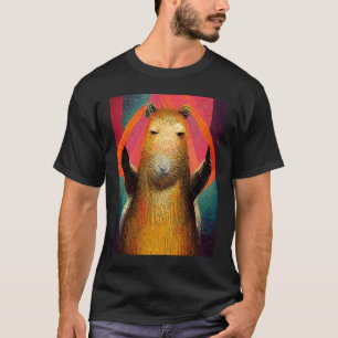 Capybara Dancing Capibara Dance Dancer T-Shirt