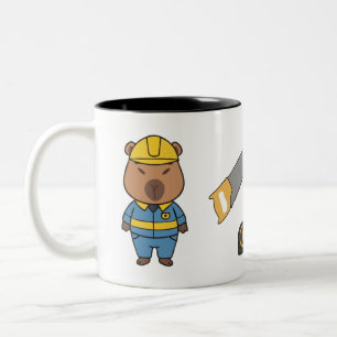 Capybara Engineer Mug Funny Engineering Coffee