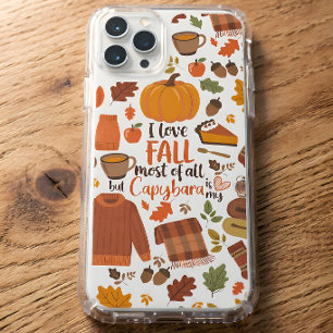 Capybara Fall Phone Case