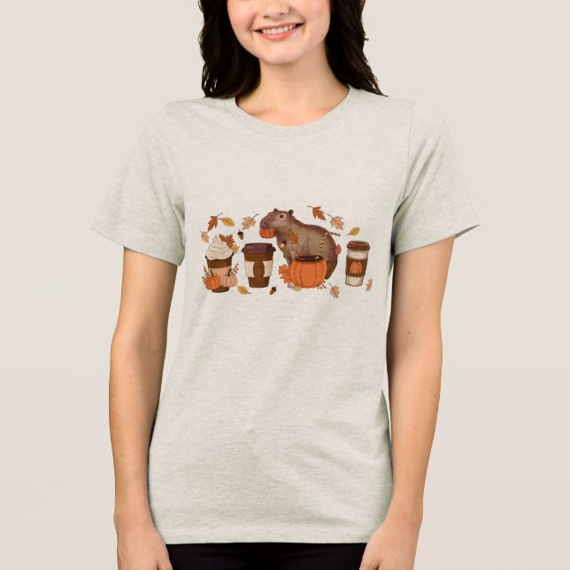 Capybara Fall Shirt (Front)