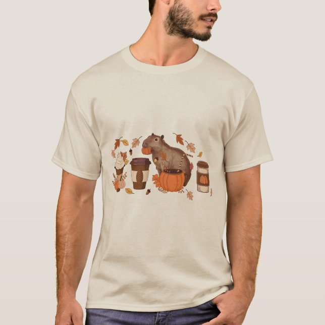 Capybara Fall Shirt (Front)