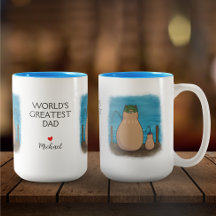 Capybara Father and Son Personalised